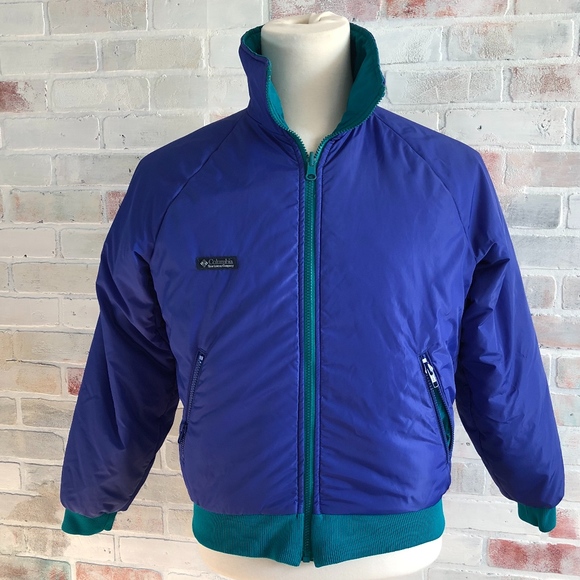 Columbia Jackets & Blazers - Columbia Reversible Bomber Puffer Jacket Vintage
